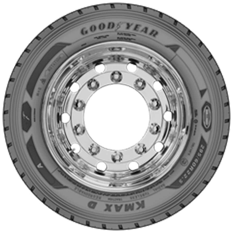 295/60 R22.5 150/147K (149/146L) Goodyear K Max D A