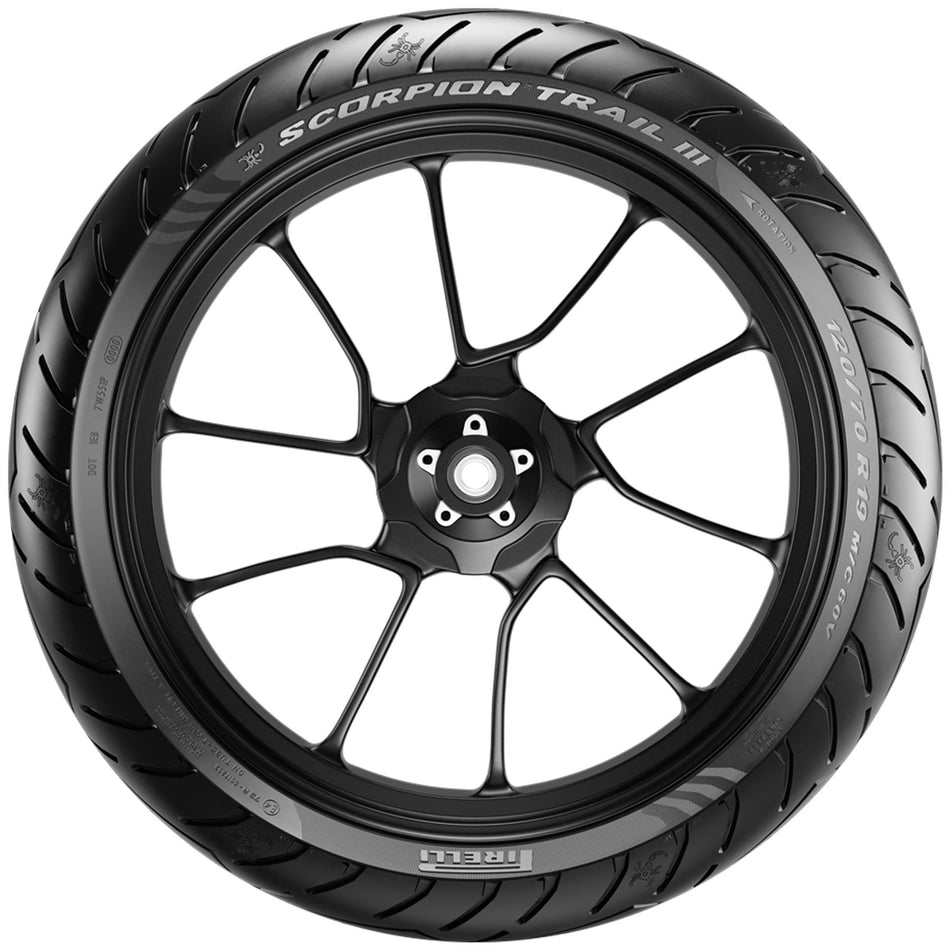 120/70 R19 60V Pirelli Scorpion Trail 3 Front