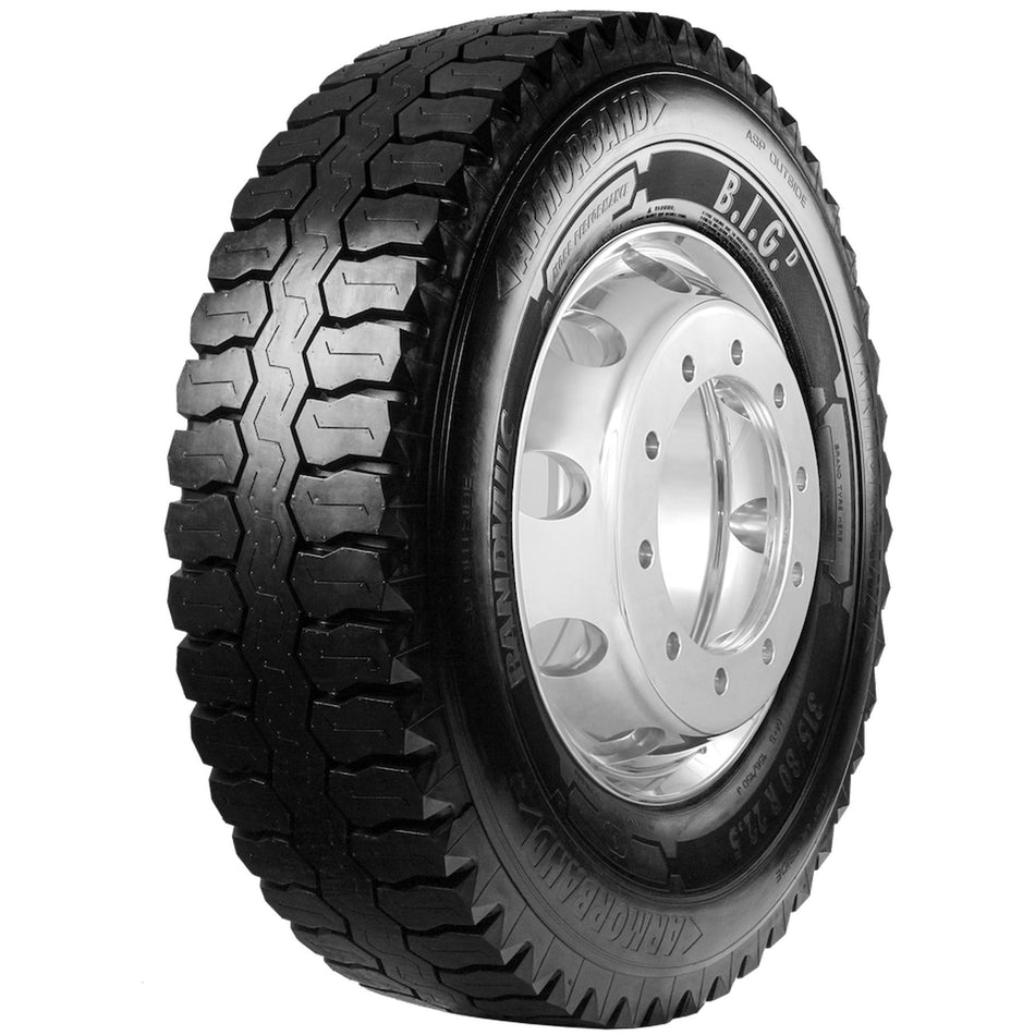 RE11  R22.50 148/145J Bandvulc Gripmaster BIG D