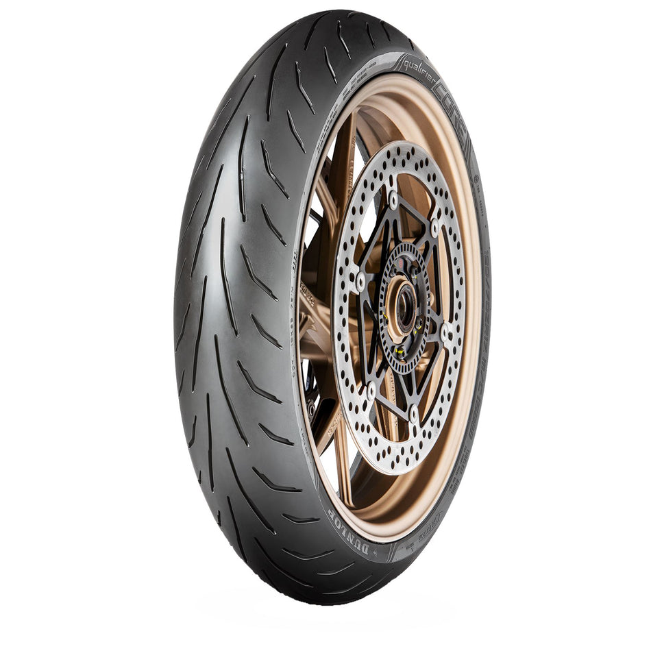 120/70 ZR17 (58W) Dunlop Qualifier Core Front