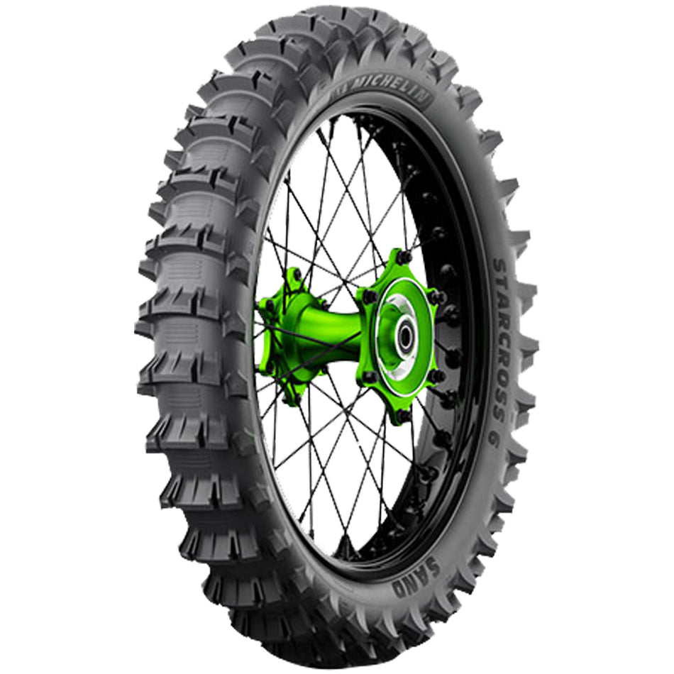 110/90-19 62M TT Michelin Starcross 6 Sand Rear