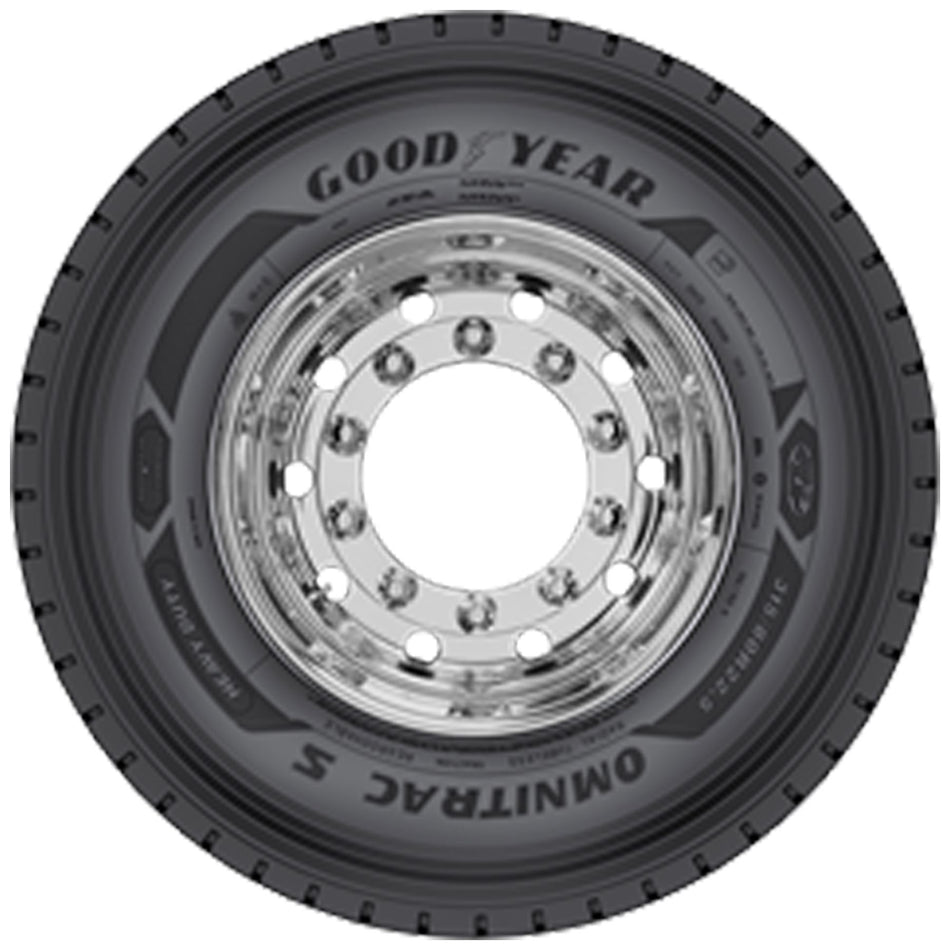 12 R22.5 152/148K Goodyear Omnitrac S Heavy Duty