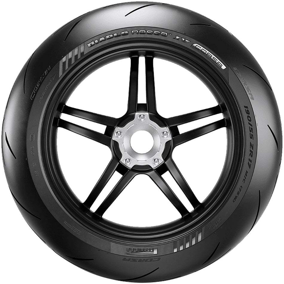 180/60 ZR17 (75W) Pirelli Diablo Rosso IV Corsa Rear
